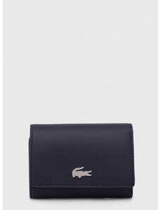Peňaženka Lacoste dámsky, tmavomodrá farba