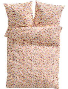 bonprix Posteľná bielizeň s kvetami, farba pestrá, rozm. 1x 80/80 cm, 1x 135/200 cm