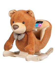 Hojdacia hračka so zvukom PlayTo medvedík hnedá