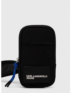 Obal na mobil Karl Lagerfeld Jeans čierna farba