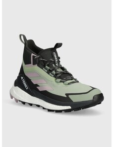 Topánky adidas TERREX Free Hiker 2 GTX dámske, zelená farba, IE5134