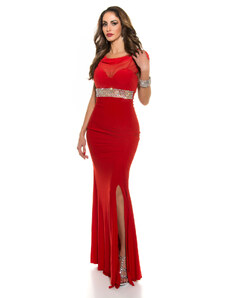 Style fashion Red-Carpet-Look!Sexy Koucla Gown with Rhinestones