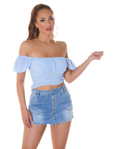 Style fashion Trendy Off Shoulder Summer Top