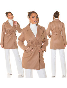 Style fashion Trendy Koucla coat with belt