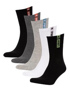 DeFacto Pánske bavlnené dlhé ponožky po 5 kusoch
