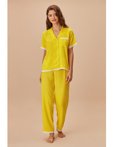 SUWEN Slnečný pánsky pyžamový set