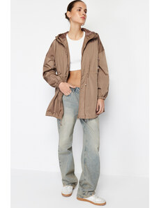 Trendyol Collection Norkový oversize nepremokavý plášť do dažďa s kapucňou
