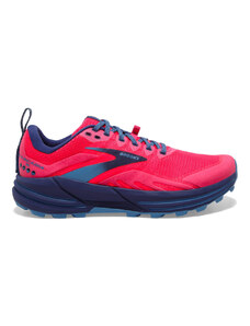 Brooks Ružová/flambe/kobaltová bežecká a tréningová obuv pre ženy/dievčatá