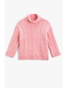Koton Girls' Pink Sweater