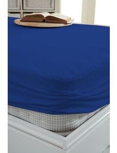 Decovilla Micro Fitted Full Edge vodeodolný chránič matraca Chránič matraca Obliečka na matrac Midnight Blue