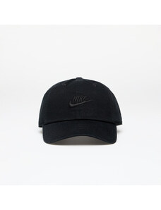 Šiltovka Nike Club Unstructured Futura Wash Cap Black/ Black