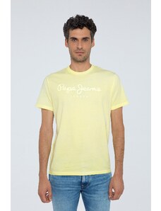 Pepe Jeans Pánske tričko žlté