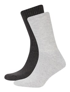 DeFacto Pánske 2-dielne bavlnené uterákové ponožky A6076axns