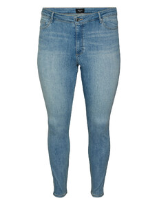 Veromoda Curve Svetlomodré džínsové džínsy Vero Moda Curve Dámske / Dievčenské