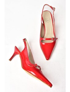 Fox Shoes Vysoké podpätky - Červená - Podpätky na podpätku