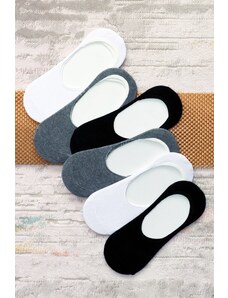 Sensu Spodná bielizeň Babet Unisex protišmykové neviditeľné ponožky 6 kusov Crp2161