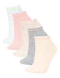 DeFacto Dámske 5-dielne bavlnené ponožky N0581azns