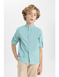 DeFacto Chlapčenská košeľa s dlhým rukávom s golierikom Z1035a624sm