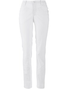 bonprix Bengalínové strečové nohavice "rovné", farba biela, rozm. 44