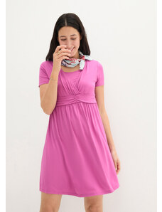 bonprix Materské šaty/šaty na dojčenie, bodkované, farba ružová