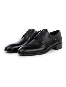 Ducavelli Klasické pánske topánky z pravej kože Sace, klasické topánky Derby, klasické topánky so šnúrkou