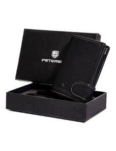 Pánska kožená peňaženka s vonkajšou kabelkou - Peterson