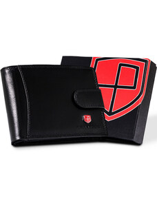Pánska kožená peňaženka so zadným vreckom - Peterson