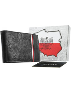 Inny Kožená vlastenecká peňaženka s poľským znakom a vlajkou