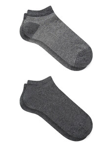 Mavi 2 balenie sivých ponožiek do topánok