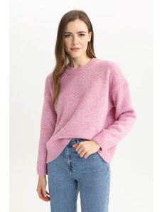 DeFacto Oversize Fit sveter s výstrihom