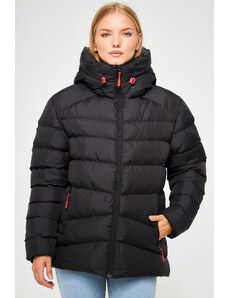 QAWWA Zimná bunda - Čierna - Základný
