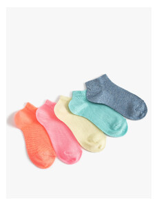 Koton Súprava 5 ks viacfarebných základných ponožiek
