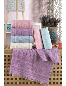 Zeynep Tekstil Prémiová 6-dielna súprava uterákov na ruky a tvár 50x90 cm | 100% bavlna