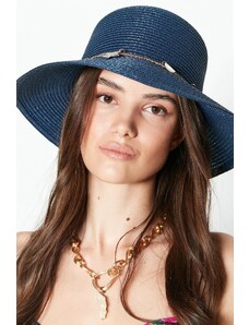 C&City Plážový klobúk s krátkym okrajom Y23730-51 námornícka modrá