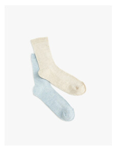 Koton Basic Set of 2 Socks Multi Color