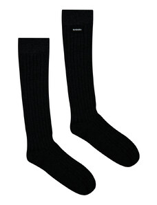 SAGAZA Ponožky - Čierna - Bez vzoru