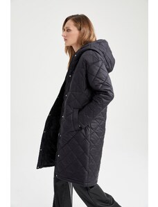 DeFacto Kabát - Čierna - Prešívaná bunda