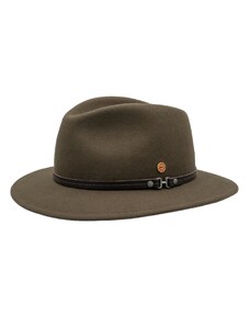 Cestovný nekrčivý vodeodolný hnedý klobúk Mayser - Mathis Mayser