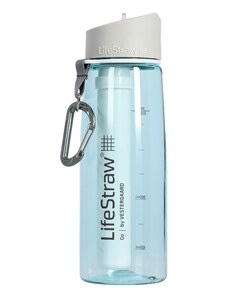 LifeStraw plastová filtračná fľaša Go 2-Stage Clear 650 ml