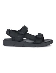Sandále Geox U XAND 2S pánske, čierna farba, U45BGA 01115 C9999