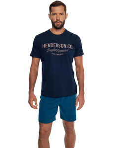 Pánske pyžamo 41286 Creed blue - HENDERSON