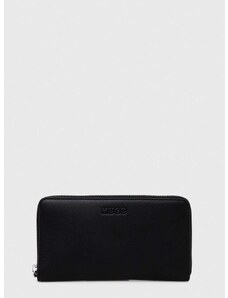 Peňaženka HUGO dámsky, čierna farba, 50513871