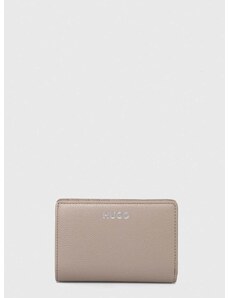 Peňaženka HUGO dámsky, béžová farba, 50516918