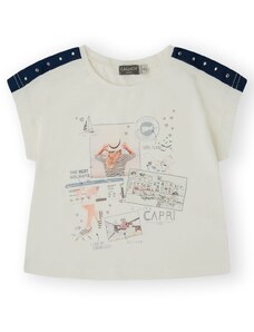 CANADA HOUSE Dievčenské tričko s krátkym rukávom s potlačou