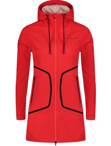 Nordblanc Červený dámsky ľahký softshellový kabát HEAVENLY