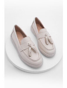 Marjin Women's Loafer Casual Shoes Zerba Beige