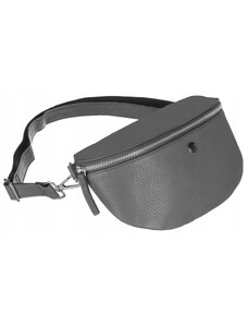 Dámska kožená kabelka cez pás s pripevneným opaskom - Peterson