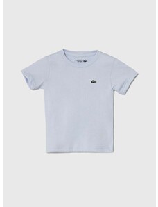 Detské tričko Lacoste jednofarebný