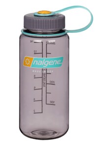 Plastová fľaša Nalgene - Wide-Mouth Sustain Aubergine - 500 ml