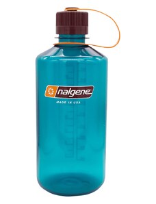 Plastová fľaša Nalgene - Narrow-Mouth Sustain Teal - 1000 ml
